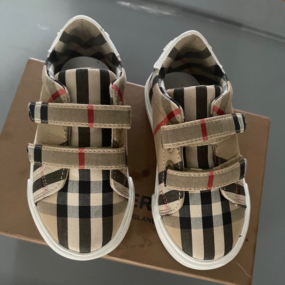 Toddler Burberry Sneakers